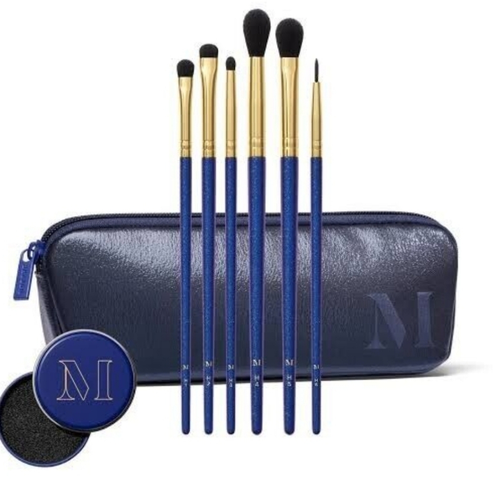 Morphe THE MORE THE MERRIER 6 Piece Eye Brush Set Limited Edition Christmas